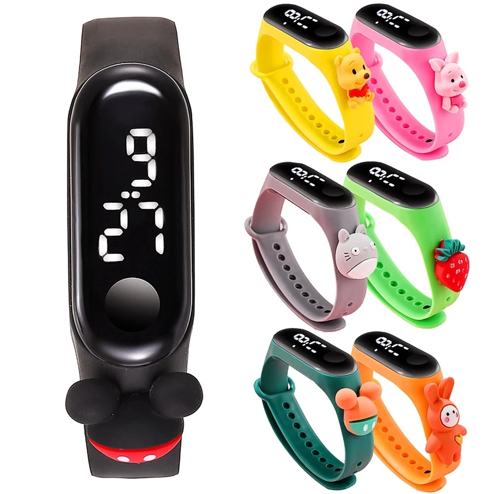 Cartoon Animals Children Led Watch Band Doll Waterproof M3 Bracelet Watch Toy for Kids
Cartoon Animals Children Led Watch Band Doll Waterproof M3 Bracelet Watch Toy for Kids