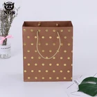 Custom Logo Carry Wave Point Paper Bag/ Gift Craft Paper Bag