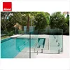 Safety balustrade tempered glass stainless steel spigot railing for swimming pool