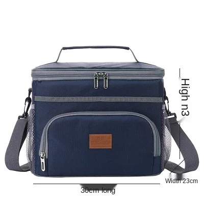 Large capacity aluminum film cooling bag insulation lunch bag waterproof bag reusable European and American hot selling high qua, Customized color
Large capacity aluminum film cooling bag insulation lunch bag waterproof bag reusable European and American hot selling high qua, Customized color