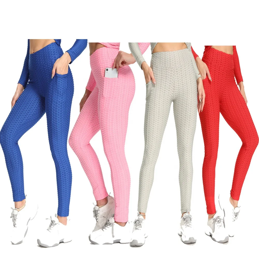 Workout Sports Woman Fitness Yoga Wear Butt Lift Gym Pants Scrunch Leggings With Pockets 
Workout Sports Woman Fitness Yoga Wear Butt Lift Gym Pants Scrunch Leggings With Pockets