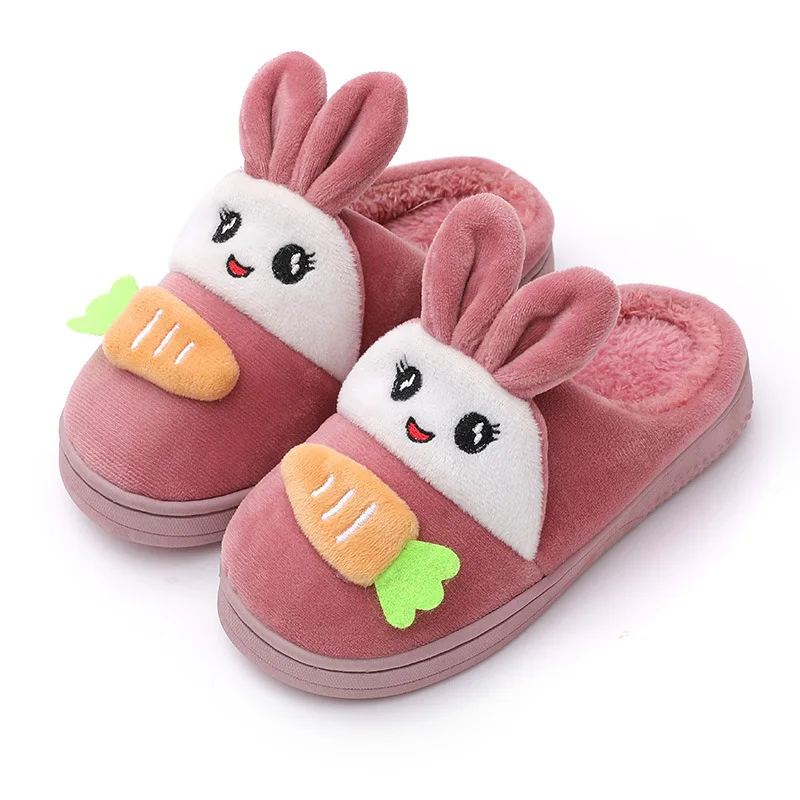 New cartoon carrot rabbit children's cotton slippers home children's non-slip thick bottom floor cotton shoes for boys and girls
New cartoon carrot rabbit children's cotton slippers home children's non-slip thick bottom floor cotton shoes for boys and girls