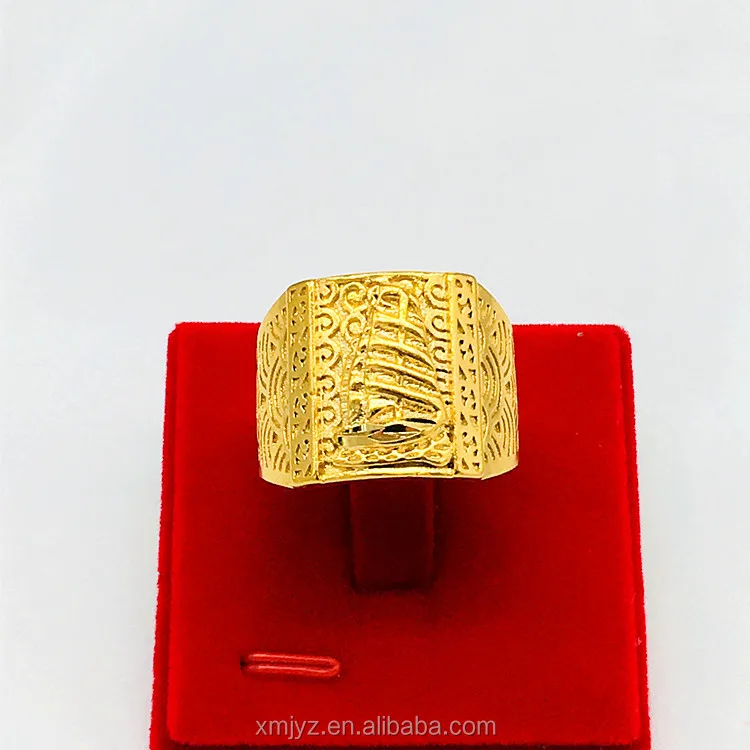Exquisite Jewelry Alloy Blond Dragon Character Men's Ring Dubai Gold Fashion Men's Ring Brass Gold Plated Men's Open Jewelry
Exquisite Jewelry Alloy Blond Dragon Character Men's Ring Dubai Gold Fashion Men's Ring Brass Gold Plated Men's Open Jewelry