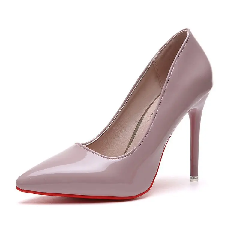 high heels Patent Leather Dress Shoes White Wedding Shoes Classics Pumps Black Boat Shoes Ladies zapatos mujer
high heels Patent Leather Dress Shoes White Wedding Shoes Classics Pumps Black Boat Shoes Ladies zapatos mujer