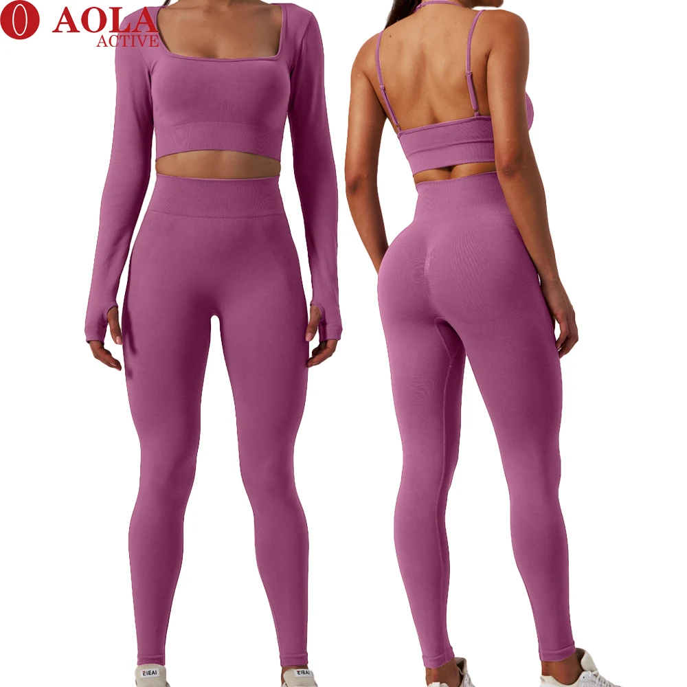 AOLA Women Six Pieces Workout Clothing High Waist Leggings Gym Fitness Set Clothing Gym Sports Active Wear Yoga Sets
AOLA Women Six Pieces Workout Clothing High Waist Leggings Gym Fitness Set Clothing Gym Sports Active Wear Yoga Sets