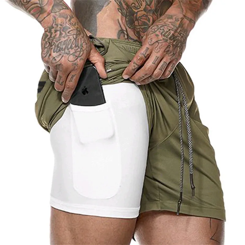 Dropshipping Mens 2 In 1 Workout Running Shorts Gym Quick Dry Athletic Training Sport Short With Pockets, As shown
Dropshipping Mens 2 In 1 Workout Running Shorts Gym Quick Dry Athletic Training Sport Short With Pockets, As shown