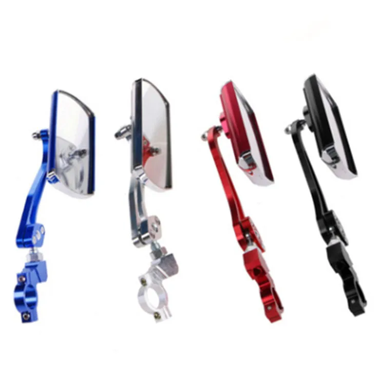 Can rotate 360 degrees Aluminum alloy Bicycle accessories bicycle rearview mirror, Black ,red,blue,silver
Can rotate 360 degrees Aluminum alloy Bicycle accessories bicycle rearview mirror, Black ,red,blue,silver