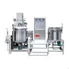 500L Cream and Ointment Detergent Liquid Vacuum Emulsifying Mixer Or Agitator Mixing Making Machine