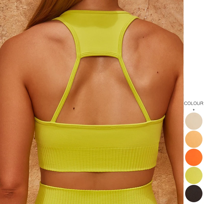 Solid Color Activity Training Yoga Bra Women Seamless Removable Padded Sport Bra Fitness Yoga Gym Sexy Bra Tops
Solid Color Activity Training Yoga Bra Women Seamless Removable Padded Sport Bra Fitness Yoga Gym Sexy Bra Tops