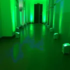stage light 6*18W RGBAW UV 6in1 wireless dmx battery powered led par uplights