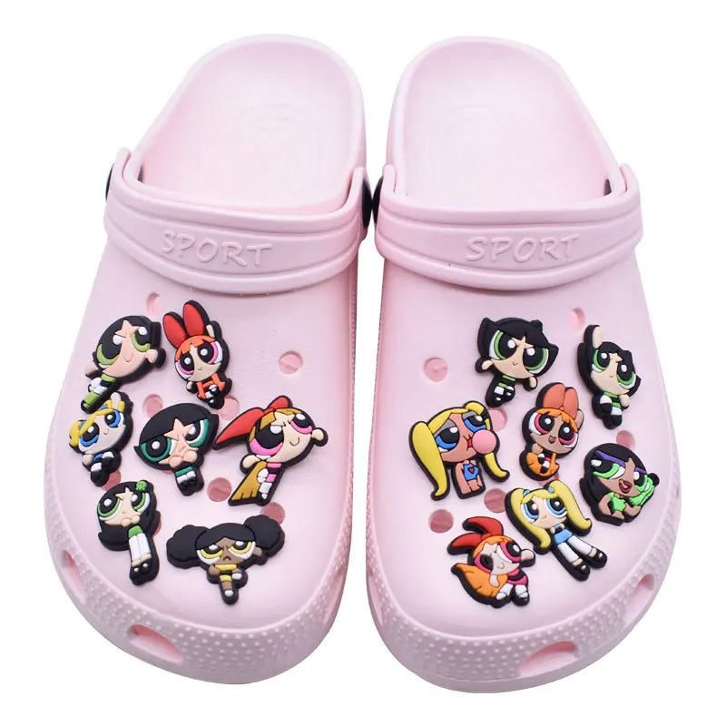 shoe charms 2022 Wholesale decoration croc charms Power puff Girls custom shoes charm girl gift
shoe charms 2022 Wholesale decoration croc charms Power puff Girls custom shoes charm girl gift
