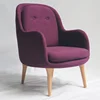Purple Arm Sofa Lounge Leisure Chair Living Room Modern Luxury High Back Home Furniture General Use Accent Chair