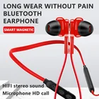 Hands Free Cheap Portable Necklace In-Ear Stereo Wireless Earphone Sports Blue Tooth Headphones Hands Free