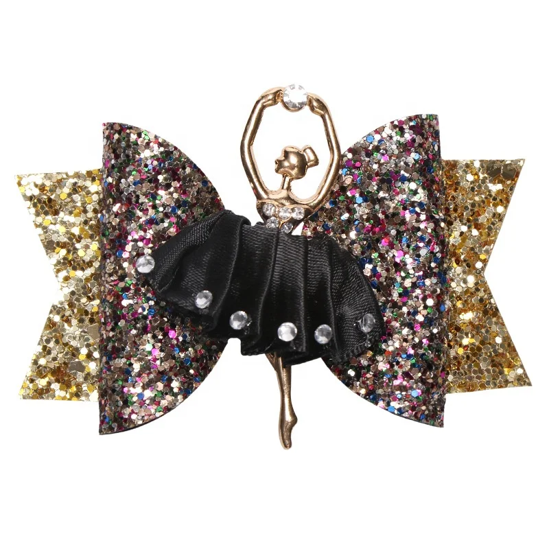 New Arrival Ballet dancer hair clip ballet girls bow hair grip glitter hair barrette for girls
New Arrival Ballet dancer hair clip ballet girls bow hair grip glitter hair barrette for girls