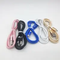 Wholesale Nylon Braided Metal Shell Fast Charging Micro USB Data USB-C Cable for android
Wholesale Nylon Braided Metal Shell Fast Charging Micro USB Data USB-C Cable for android