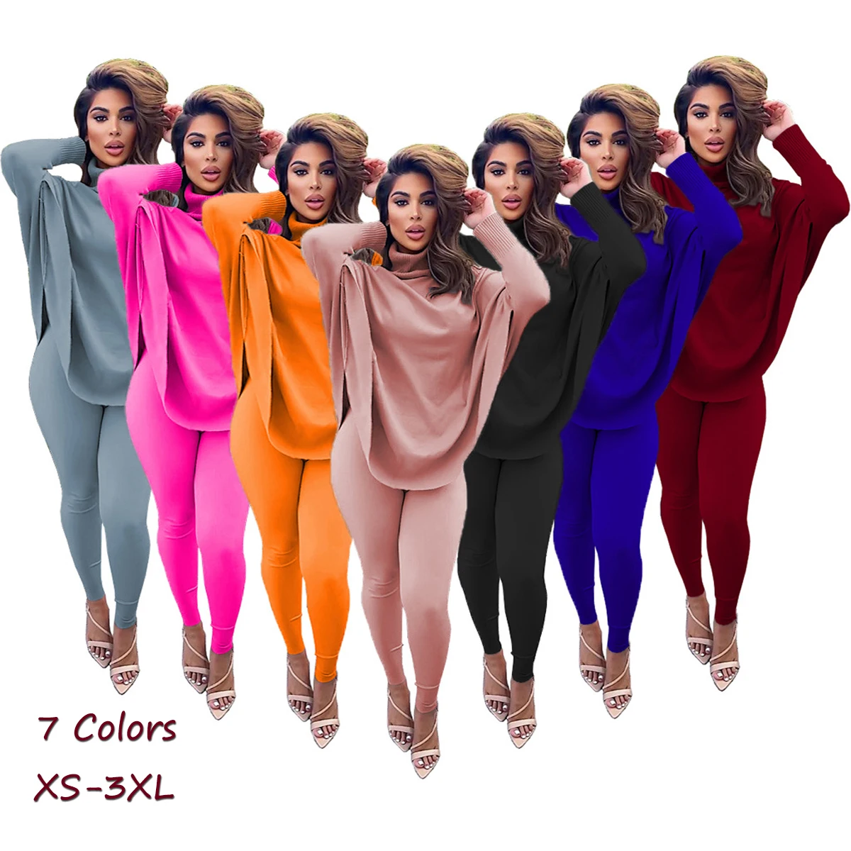 2022 New Arrivals Plus Size Custom Lounge Wear Sweater Two Piece Women Sets Knit Winter Women Apparel Set 2021
2022 New Arrivals Plus Size Custom Lounge Wear Sweater Two Piece Women Sets Knit Winter Women Apparel Set 2021