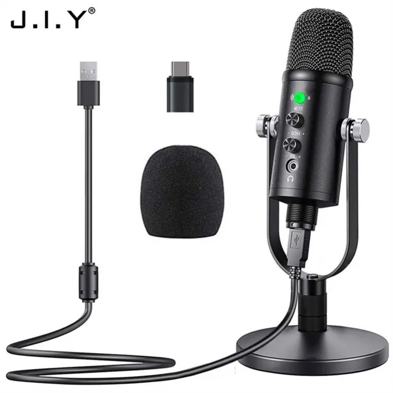 

BM-86 Hot Sell Mini Wired Noise Canceling Electret Condenser Microphone Pc With Recording, Black