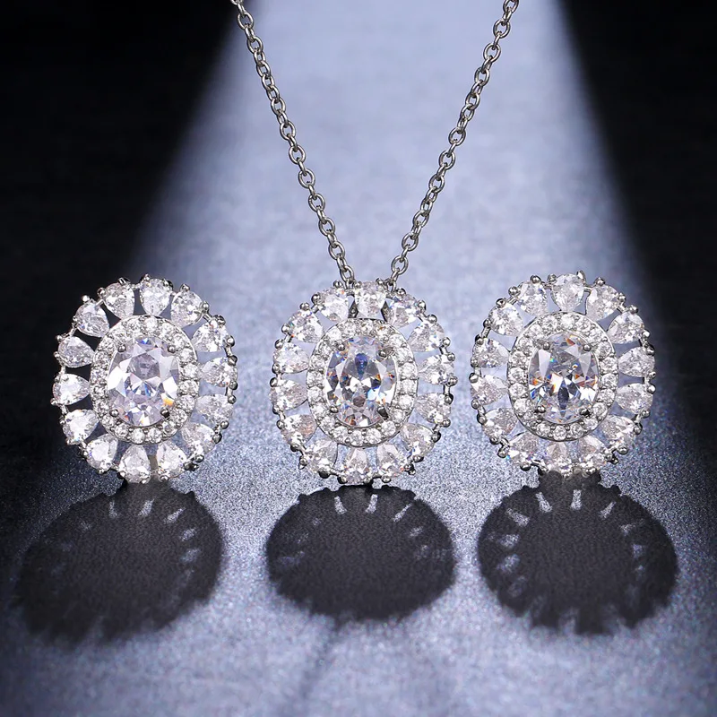 2022 Wedding Jewelry Set Sparkling Bridal Necklace Earrings Simple Round Zircon Jewelry Set for Women
2022 Wedding Jewelry Set Sparkling Bridal Necklace Earrings Simple Round Zircon Jewelry Set for Women