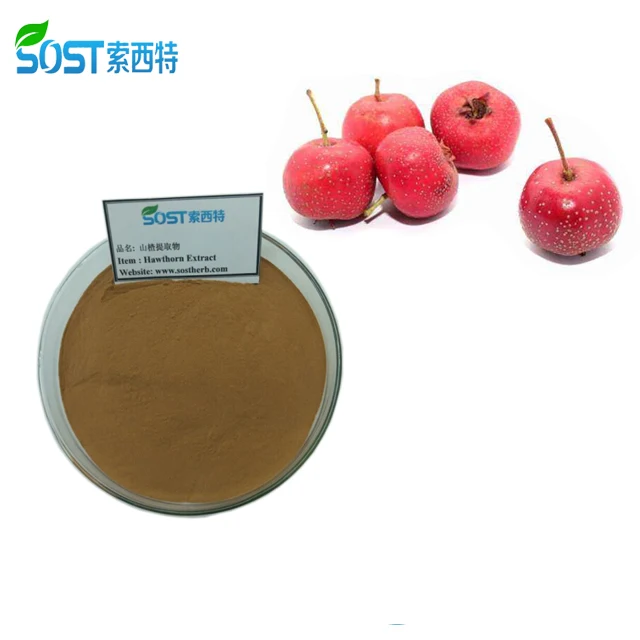 SOST high quality flavone hawthorn berry extract