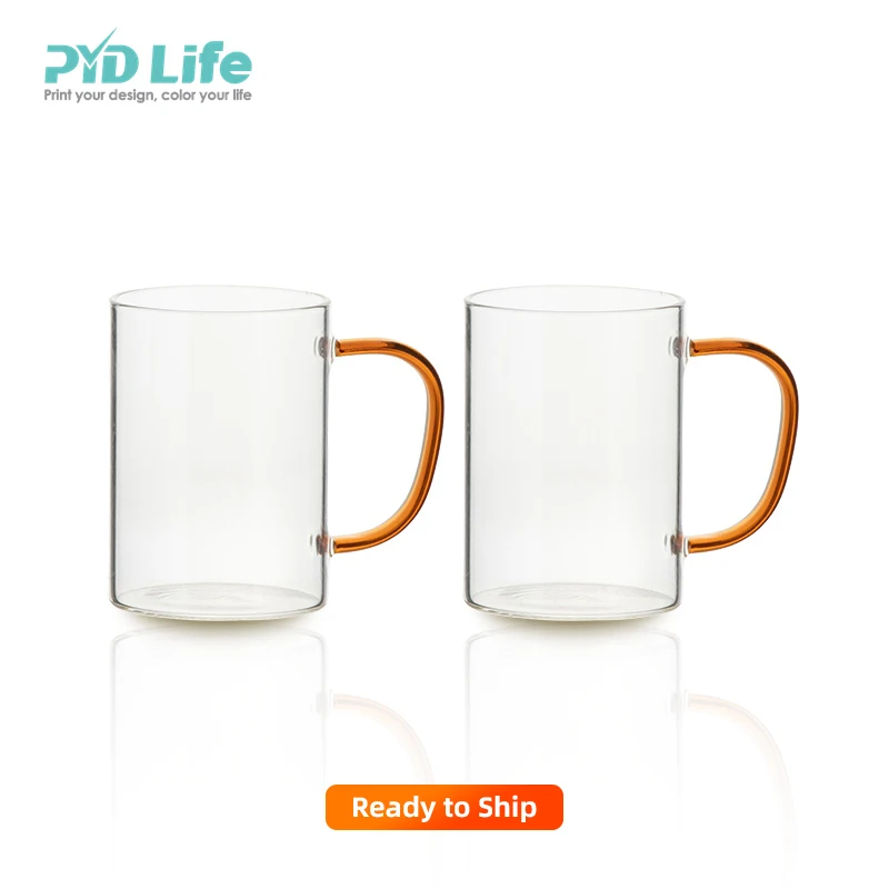 Oem Odm PYD Life Customized Graphic Cupping Drinking Sublimation Glass Cups With Coloring Handle, Red,rose red,orange,white,purple,yellow,pink,blue,green
Oem Odm PYD Life Customized Graphic Cupping Drinking Sublimation Glass Cups With Coloring Handle, Red,rose red,orange,white,purple,yellow,pink,blue,green