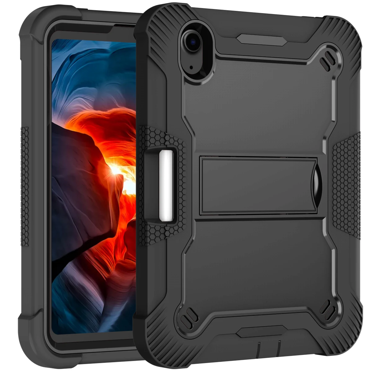 PC TPU 2 IN 1 Shockproof Tablet Case Cover With Pen Slot For iPad Mini 6 2021 Rugged Kickstand Case
PC TPU 2 IN 1 Shockproof Tablet Case Cover With Pen Slot For iPad Mini 6 2021 Rugged Kickstand Case