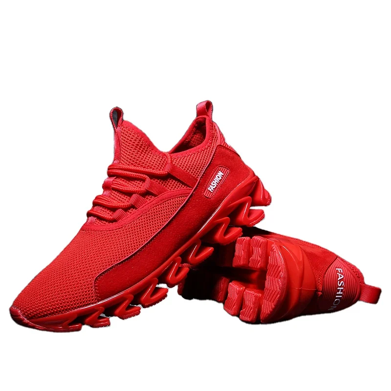 Men Running Shoes Blade Sole Mesh Breathable Sneakers Fashion Men Shoes Sport Gym Shoes New Autumn Lace-up Outdoor Footwear
Men Running Shoes Blade Sole Mesh Breathable Sneakers Fashion Men Shoes Sport Gym Shoes New Autumn Lace-up Outdoor Footwear