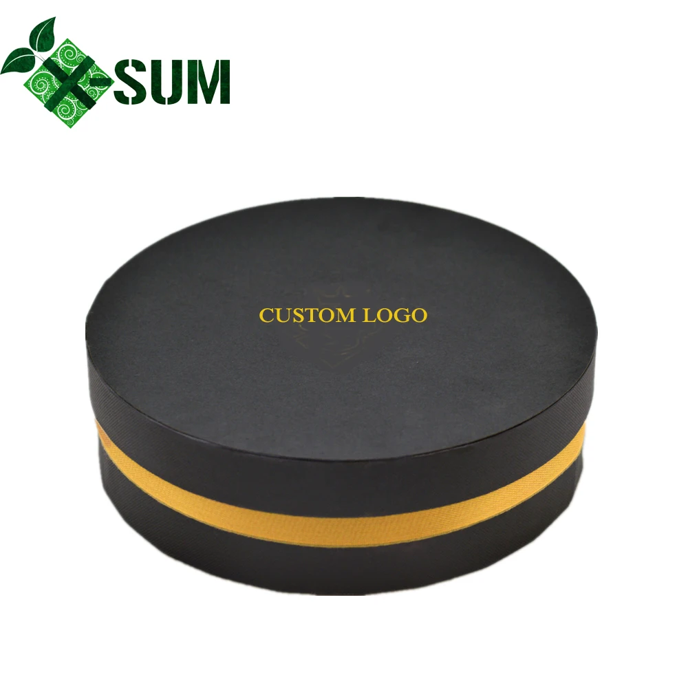 custom cardboard round perfume gift box packaging