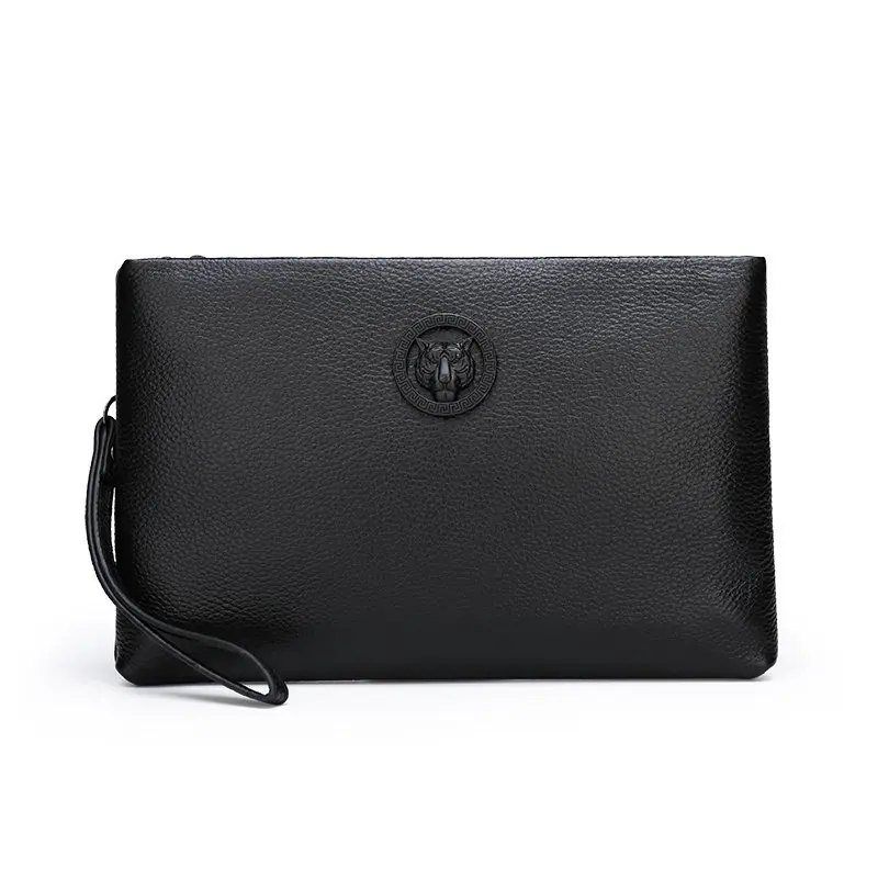 New Stylish Genuine leather Men Wallet Male Clutch Leisure Clutch Large Capacity Wallet Long Soft Wallet, Black
New Stylish Genuine leather Men Wallet Male Clutch Leisure Clutch Large Capacity Wallet Long Soft Wallet, Black