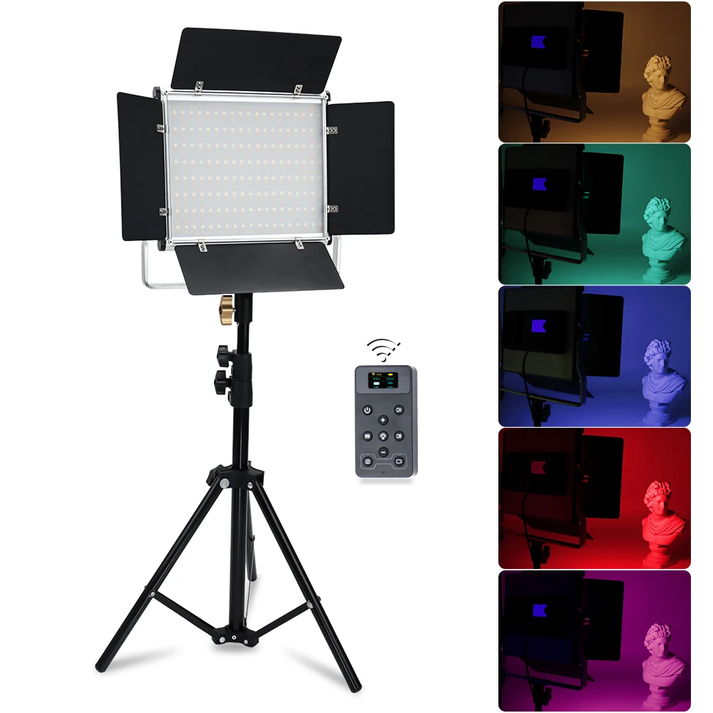 

RGB Fill Light Panel RGB LED Camera Video Light 360 degree Full Color