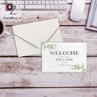 Design Your Own 4x6 Gold Foil Greeting Thank You Cards Design Wedding Invitation Cards