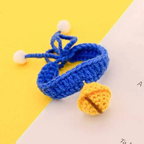 Wholesale dog chain knitted woolen bell bow tie wool silent bell woven cute small dog cat silent collar pet accessories, Picture
Wholesale dog chain knitted woolen bell bow tie wool silent bell woven cute small dog cat silent collar pet accessories, Picture