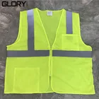 Wholesale Polyester Hi Vis Reflective Safety Vest for work