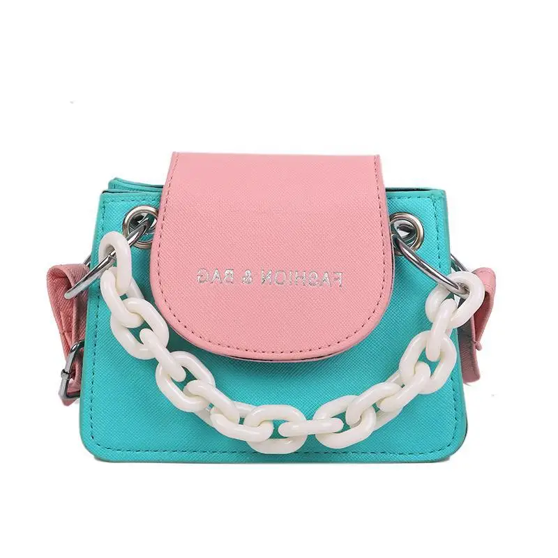 Fashion Chains Purse Youth Ladies Simple Versatile Mini Crossbody Bags for Women One-shoulder PU Leather Small Handbags
Fashion Chains Purse Youth Ladies Simple Versatile Mini Crossbody Bags for Women One-shoulder PU Leather Small Handbags