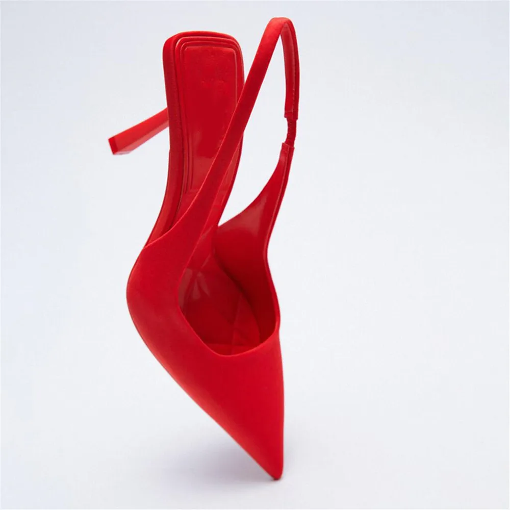 Women Stylish Pointed Toe Mules Shoes High Heeled Sandal Slingback Stiletto Sexy Thin Heels Pumps 2021
Women Stylish Pointed Toe Mules Shoes High Heeled Sandal Slingback Stiletto Sexy Thin Heels Pumps 2021