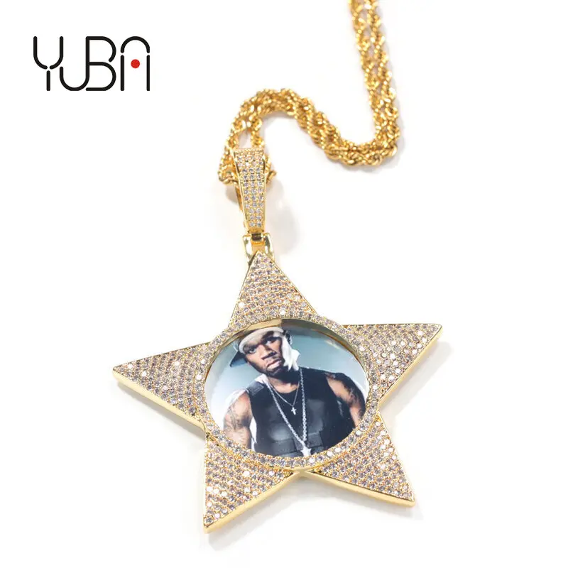 New Style Fashion Large Star Shape Gold Plating Memories Photo Frame Pendant Necklace with Stainless Steel Rope Chain NPT1553
New Style Fashion Large Star Shape Gold Plating Memories Photo Frame Pendant Necklace with Stainless Steel Rope Chain NPT1553
