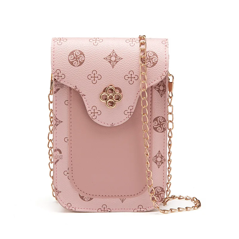 Printed women's small bag wholesale 2021 summer and autumn new personalized cover plum blossom mobile phone bag mini purse, Customizable
Printed women's small bag wholesale 2021 summer and autumn new personalized cover plum blossom mobile phone bag mini purse, Customizable