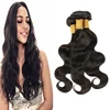 Factory wholesale price Brazilian body wave hair weave bundles, 100% virgin natural Brazilian human hair extension