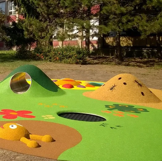 SUPER SOFT EPDM poured in place rubber surfacing playground weather and wear resistant FN-JS-210601505, Customized color
SUPER SOFT EPDM poured in place rubber surfacing playground weather and wear resistant FN-JS-210601505, Customized color