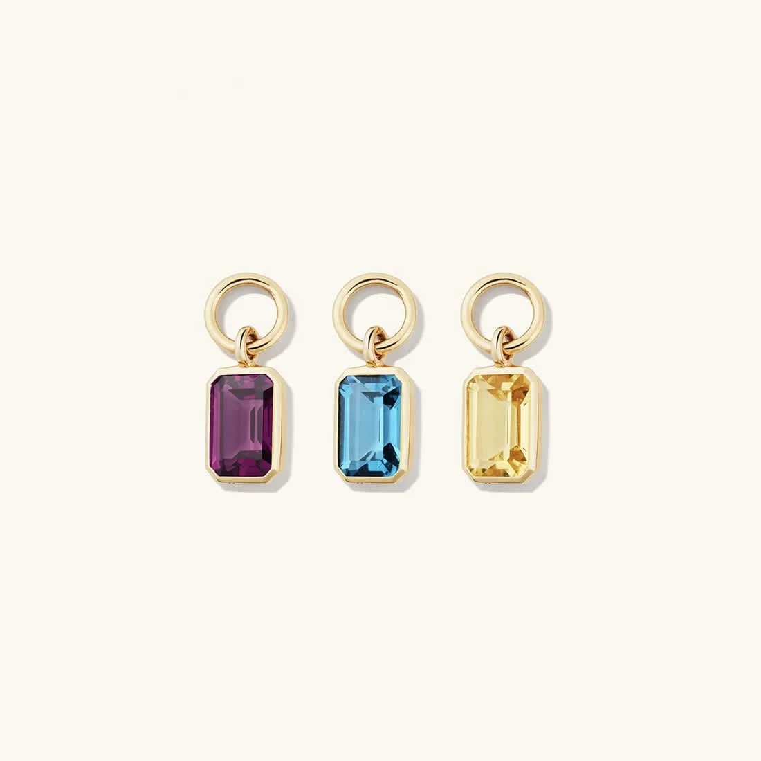 LOZRUNVE 925 Silver Large Colored Gemstone CZ Baguette Charm Pendant for Earring DIY Making Jewelry
LOZRUNVE 925 Silver Large Colored Gemstone CZ Baguette Charm Pendant for Earring DIY Making Jewelry