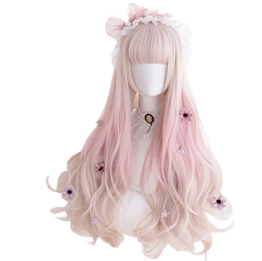 Lotus Color Gradient Long Curly Hair 28 Inch Harajuku Princess Sweet High Temperature Silk Cosplay Party Crazy COS Wig, Pic showed
Lotus Color Gradient Long Curly Hair 28 Inch Harajuku Princess Sweet High Temperature Silk Cosplay Party Crazy COS Wig, Pic showed