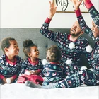 Family Family Christmas Matching Pajamas Knitted Pajamas Set