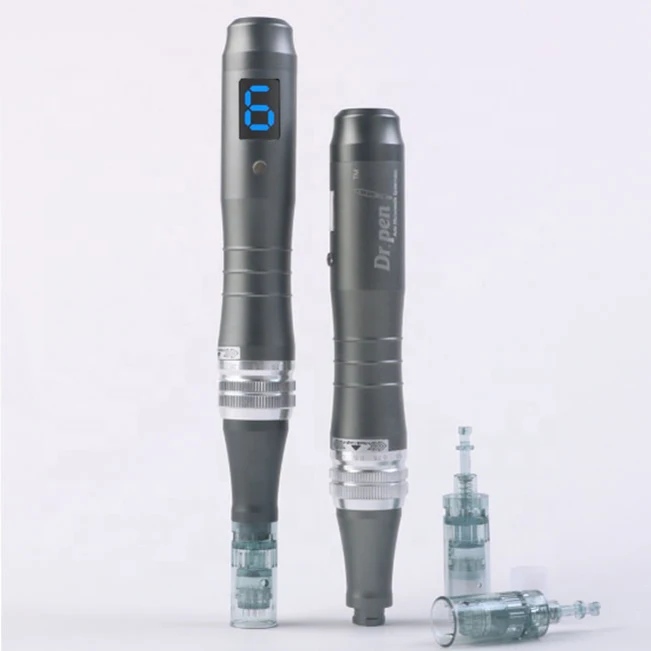 Derma Pen Dr pen M8 Digital Display 6 Speeds with Exclusive Needle Cartridges for MTS
Derma Pen Dr pen M8 Digital Display 6 Speeds with Exclusive Needle Cartridges for MTS