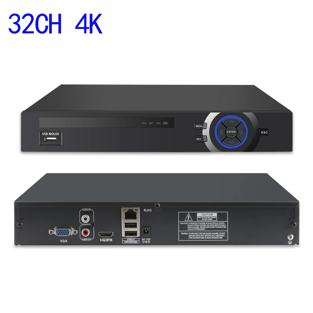 Full HD 32 Channel NVR 4K CCTV Camera NVR 16Channel 5MP P2P CCTV Network Video Recorder
Full HD 32 Channel NVR 4K CCTV Camera NVR 16Channel 5MP P2P CCTV Network Video Recorder
