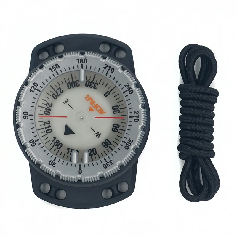 Diving Underwater Scuba North Attachable Noctilucence Compass two wearing scuba equipment, Black
Diving Underwater Scuba North Attachable Noctilucence Compass two wearing scuba equipment, Black