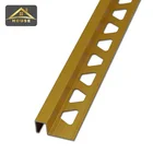 Aluminum Square edge trim for marble tile decoration