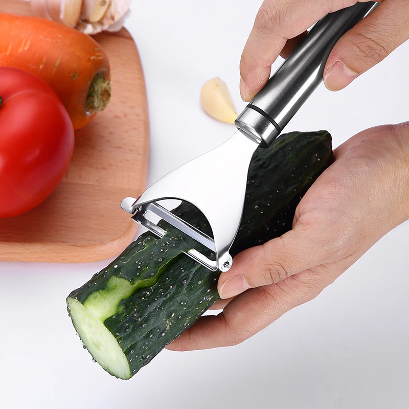 RTS Kitchen Accessories 304 Stainless Steel Multifunctional Vegetable Fruit Skin Peel Peeler, Silver
RTS Kitchen Accessories 304 Stainless Steel Multifunctional Vegetable Fruit Skin Peel Peeler, Silver