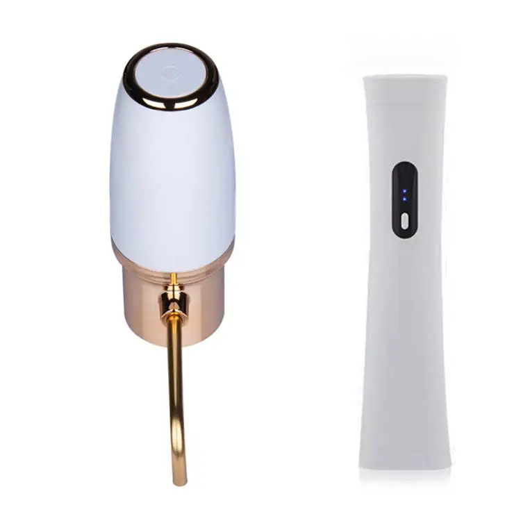 New design One- touched Decanter Set wine dispenser and Electric wine corkscrew opener, White
New design One- touched Decanter Set wine dispenser and Electric wine corkscrew opener, White