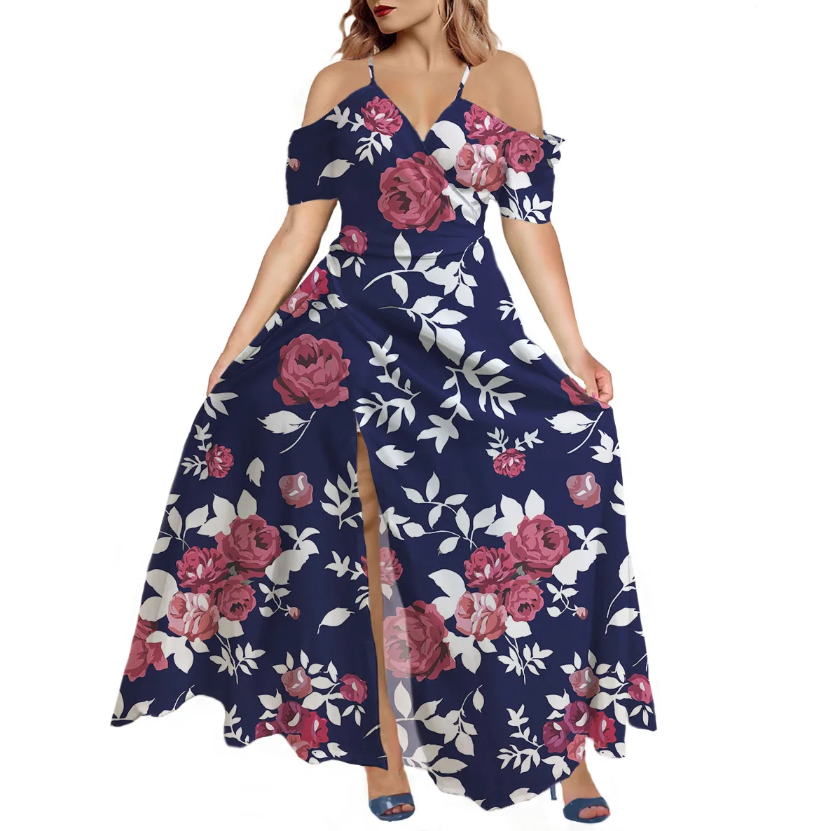 Black Off Shoulder Flower Pattern Hot Off Shoulder Elegant Customized Your Image Summer Women Dresses, Picture color
Black Off Shoulder Flower Pattern Hot Off Shoulder Elegant Customized Your Image Summer Women Dresses, Picture color