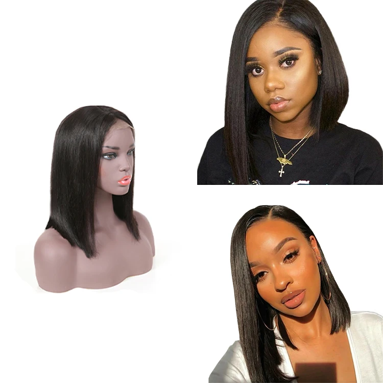 Bob Cambodian Cuticle Aligned Black Women Raw Virgin Natural Human Hair Full Lace Wig
Bob Cambodian Cuticle Aligned Black Women Raw Virgin Natural Human Hair Full Lace Wig
