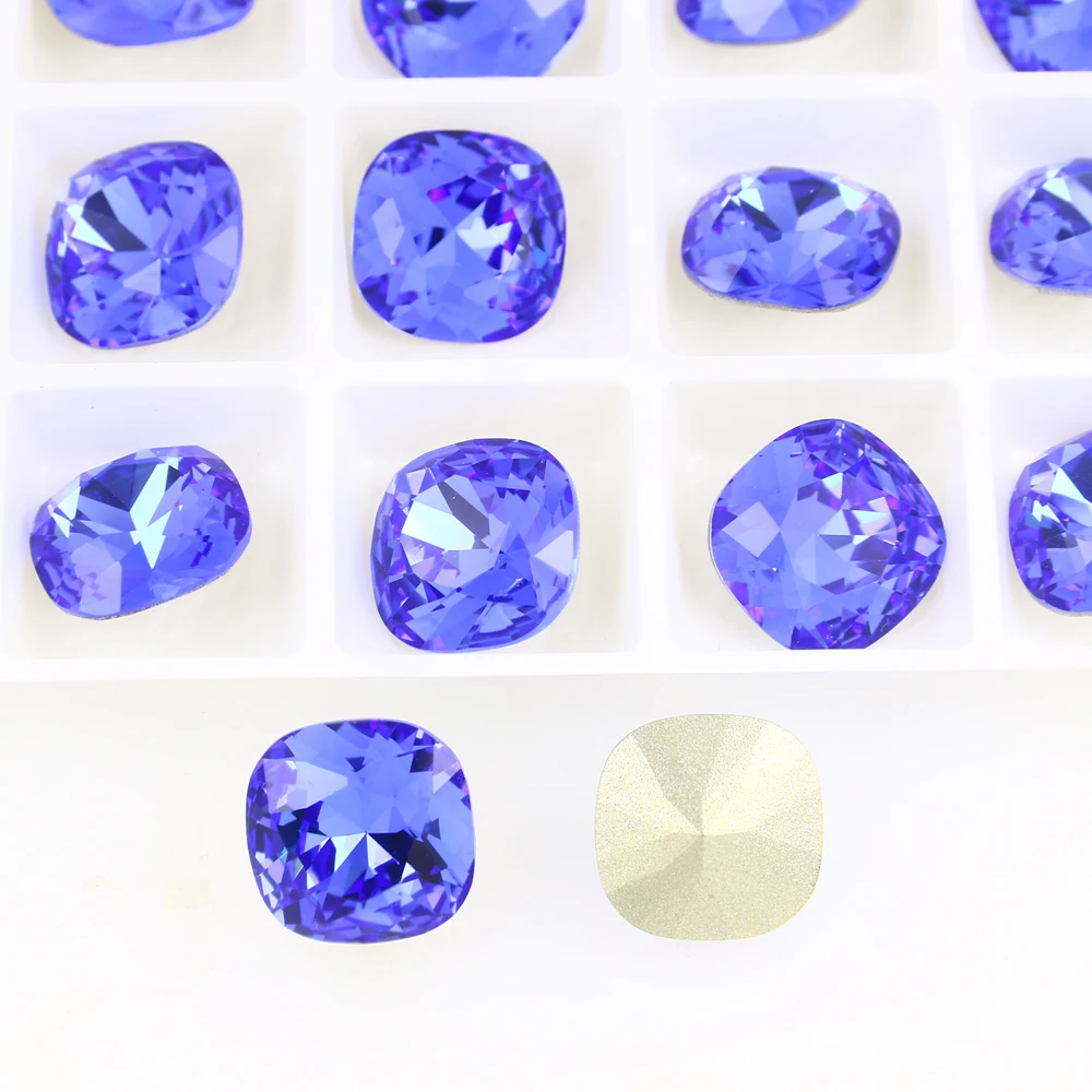 

Fat square rhinestones point back k9 crystal fancy stone wholesale loose crystal beads for jewelry garment accessories 3d nails